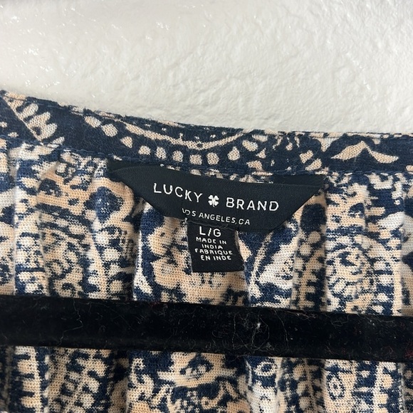 LUCKY BRAND   LARGE  BLUE - Picture 8 of 10